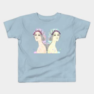 T-shirt san francisco watercolor comics Kids T-Shirt